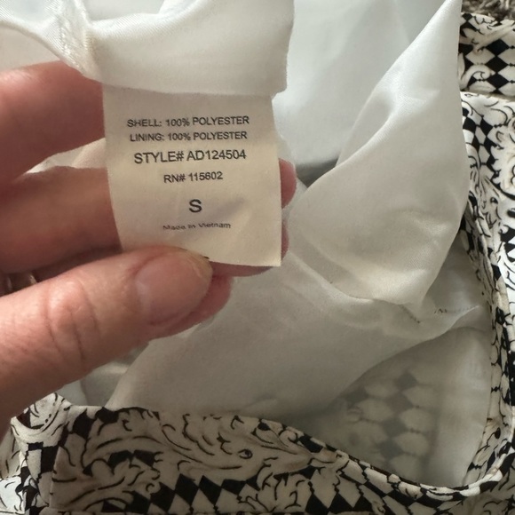 ASTR wide leg pants ornate pattern - Picture 3 of 6